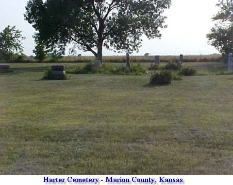 Harter Cemetery Marion County Kansas