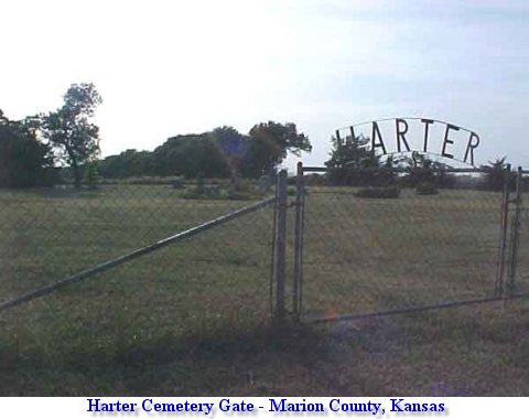 Harter Cemetery Marion County Kansas